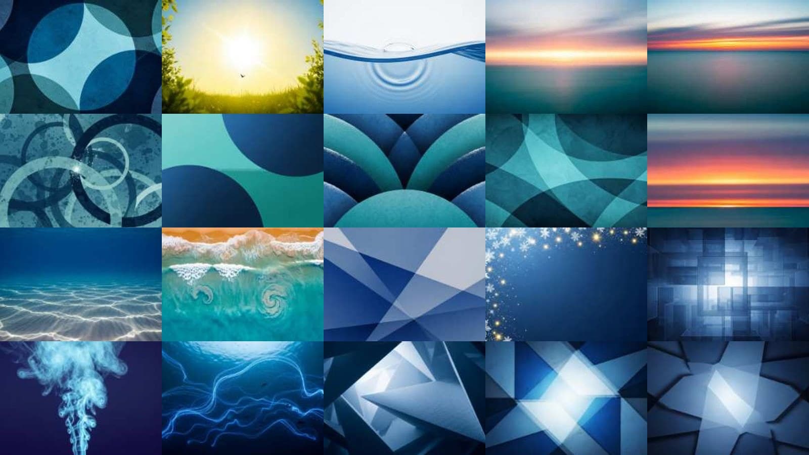 Abstract Backdrop Collection