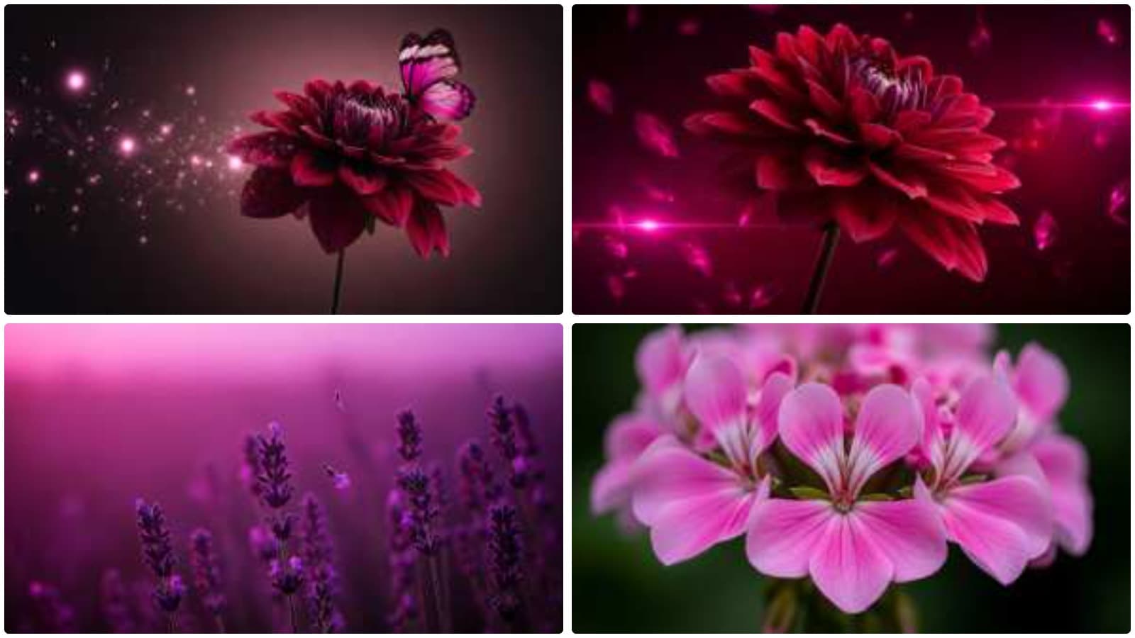 Botanical Wonders: Petals & Light