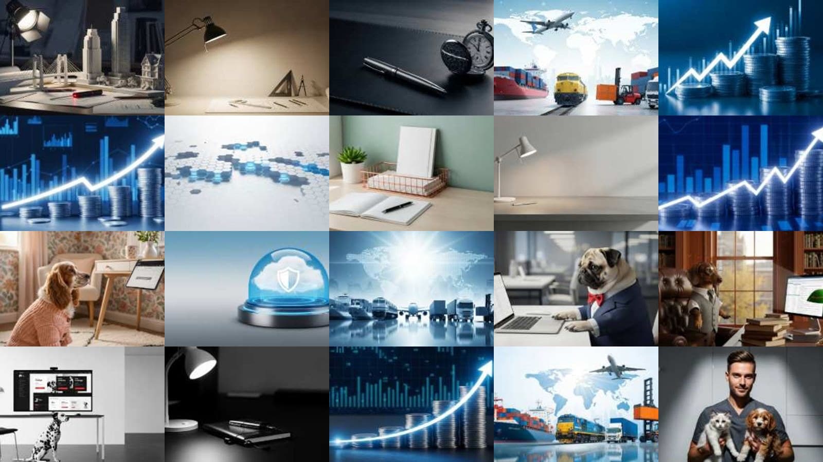 Desk Cinematic Business Pack