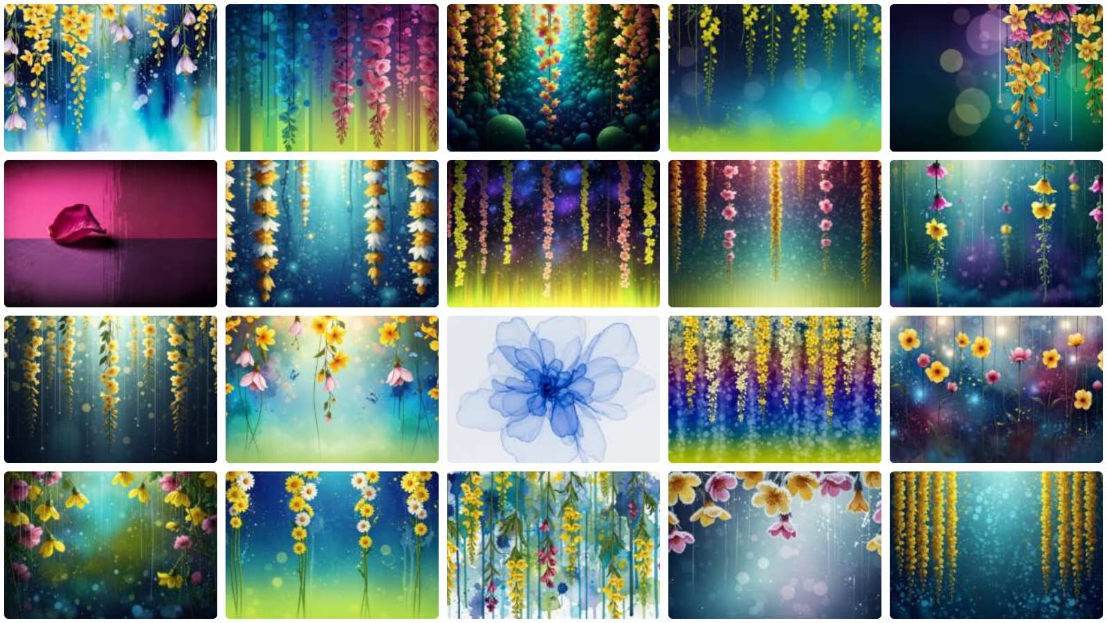 Ethereal Bloomscapes Collection