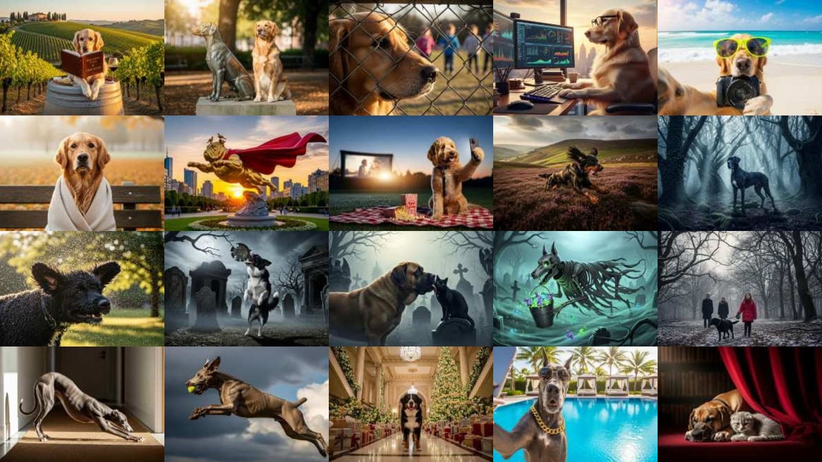 Golden & Retriever Portrait Series Vol. 4