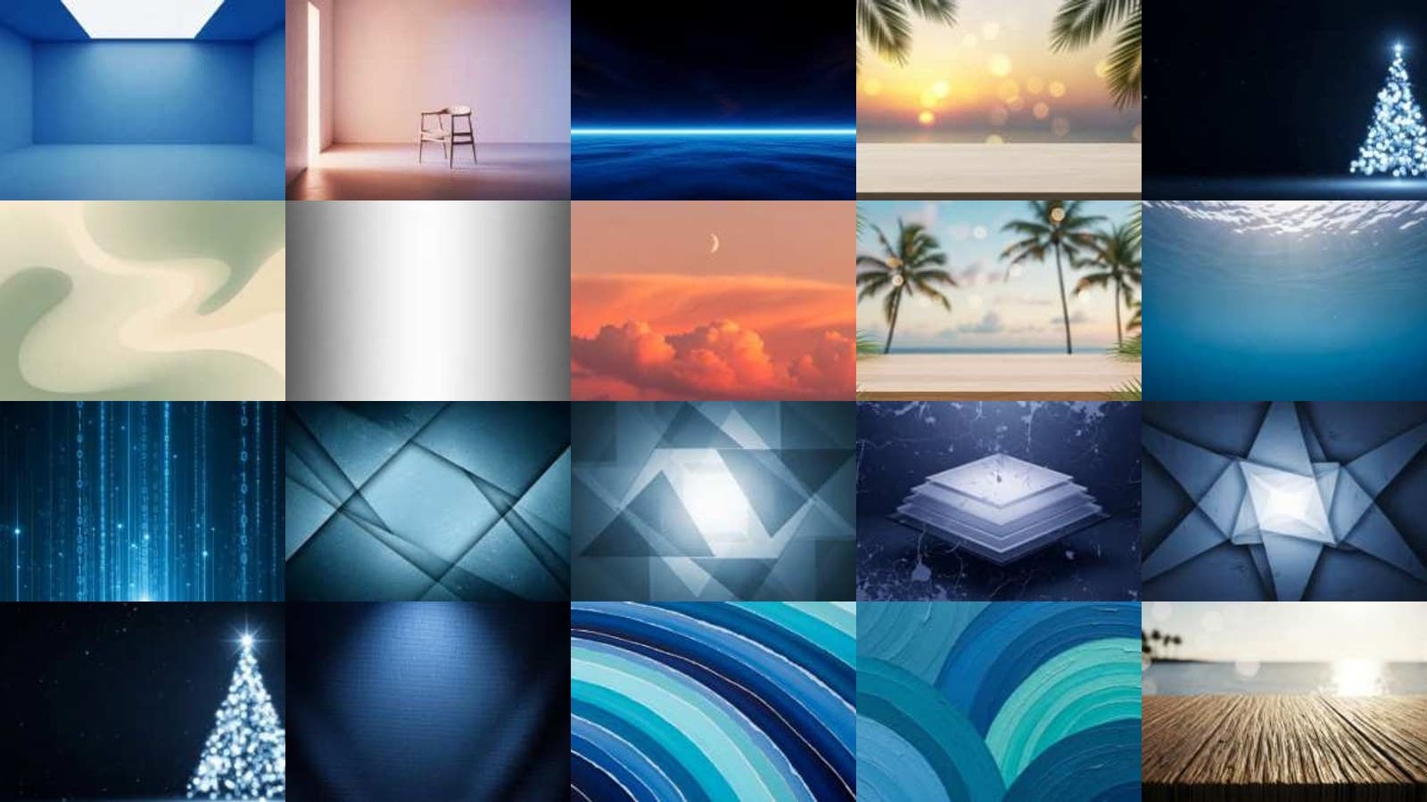 Minimalist Abstract Visuals Collection