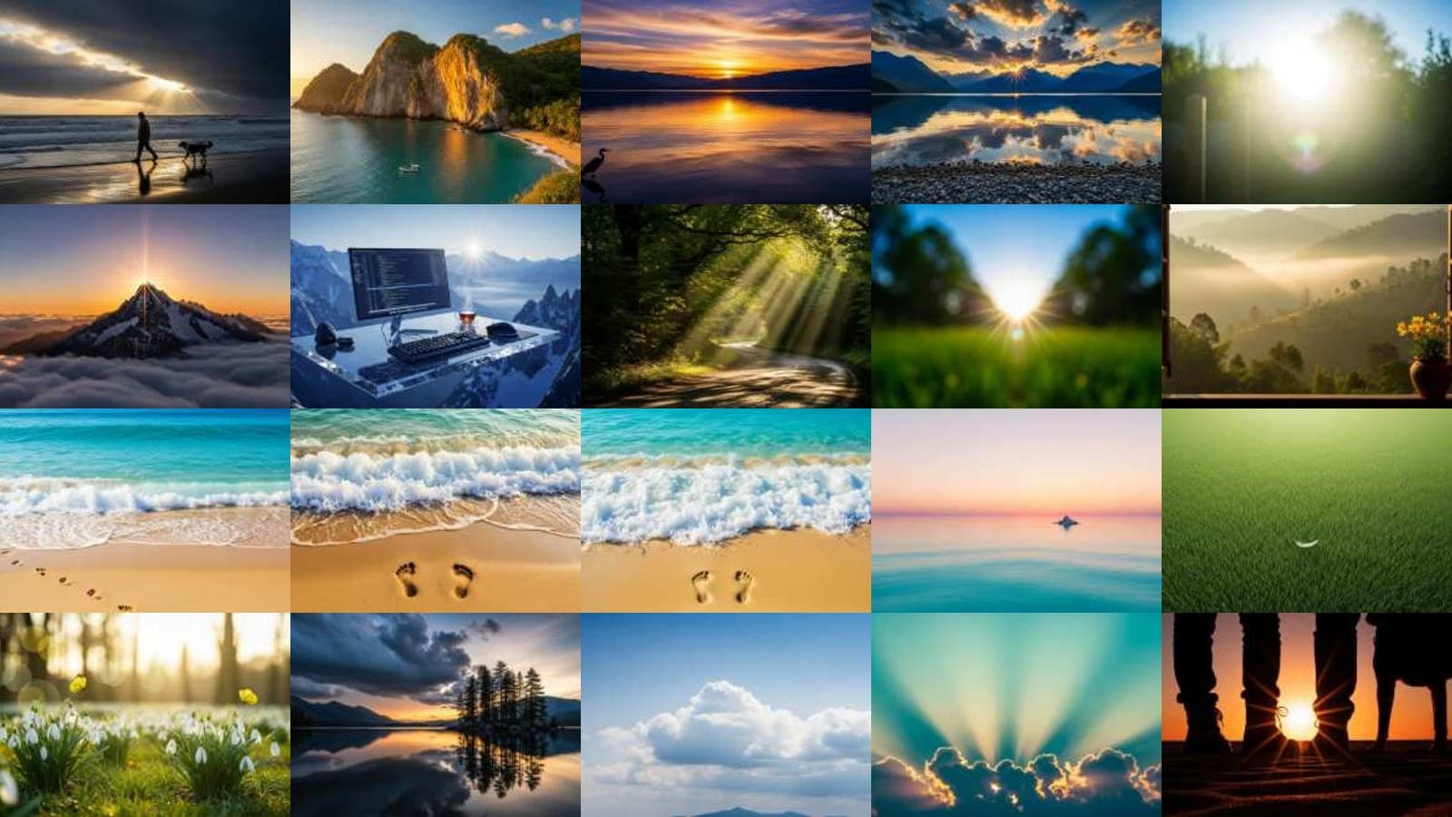 Mountain Sunset Landscape Pack Vol. 2