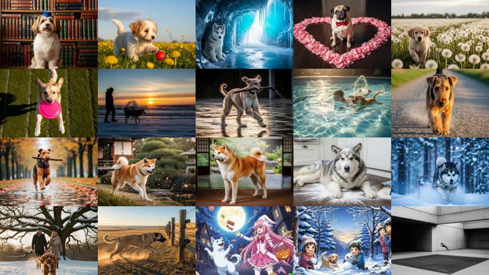 Premium Adorable Canine Archive