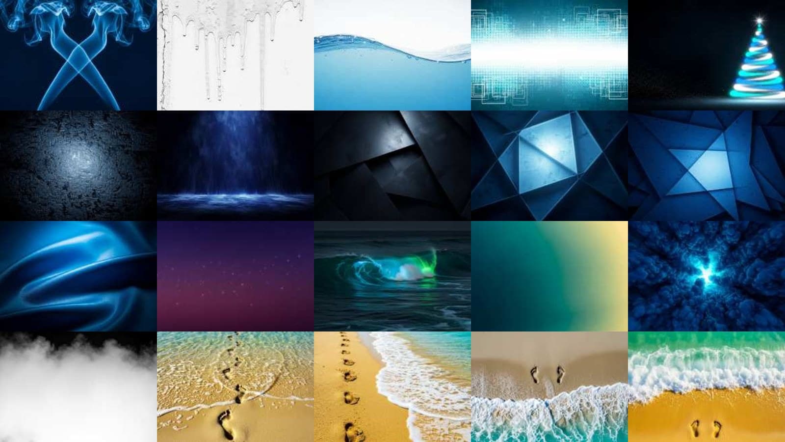 Premium Blue Backgrounds Series