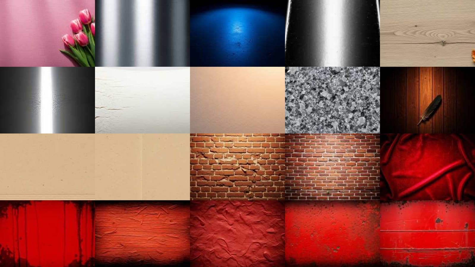 Raw Polished Materials Collection Vol. 3