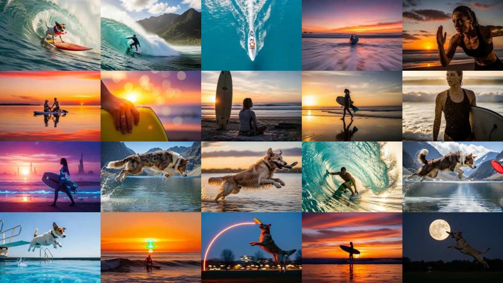 Sunset Woman Sports Pack