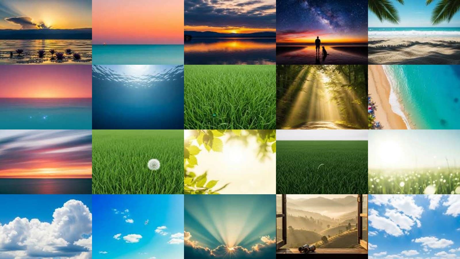 Tranquil Panorama Photography Set Vol. 2
