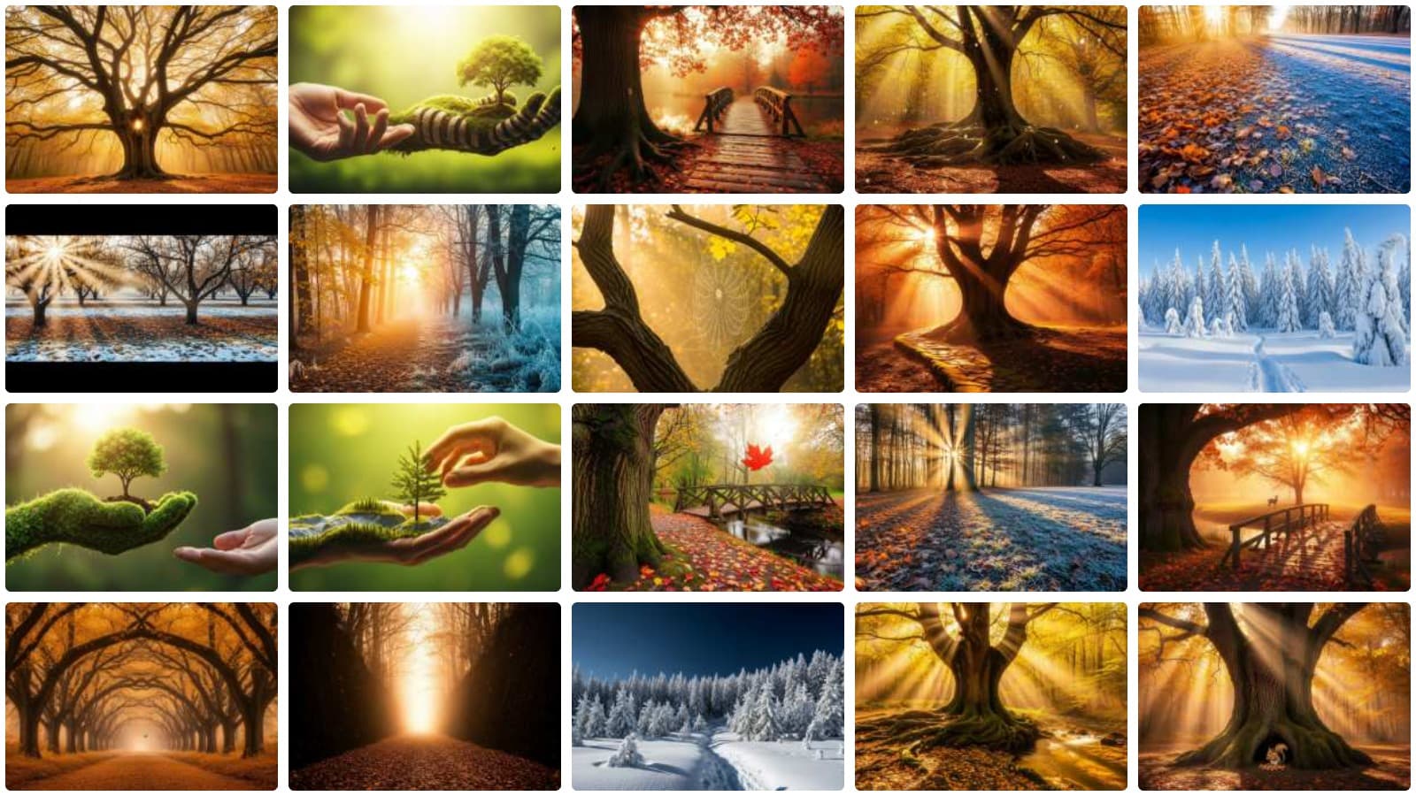 Vibrant Blossoms Archive