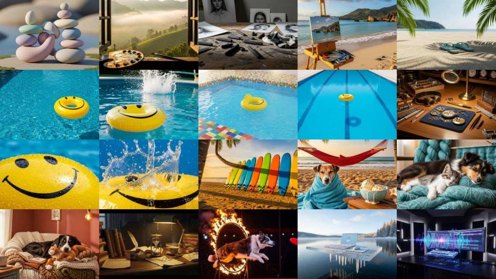 Yellow Smiley Hobbies Pack